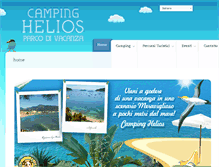 Tablet Screenshot of campinghelios.com